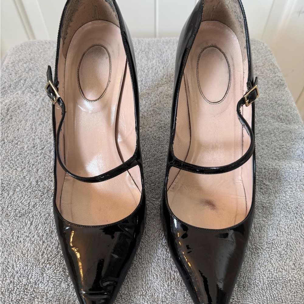 SJP by Sarah Jessica Parker Black Patent Heels